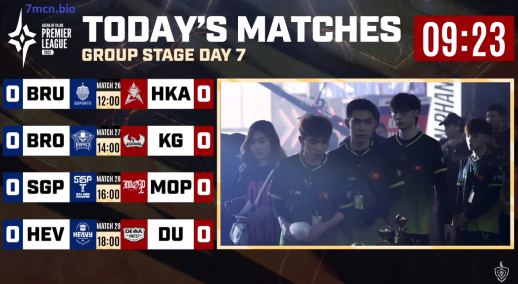 Lịch thi đấu Quốc Tế APL 2023 ngày 06/07/2023